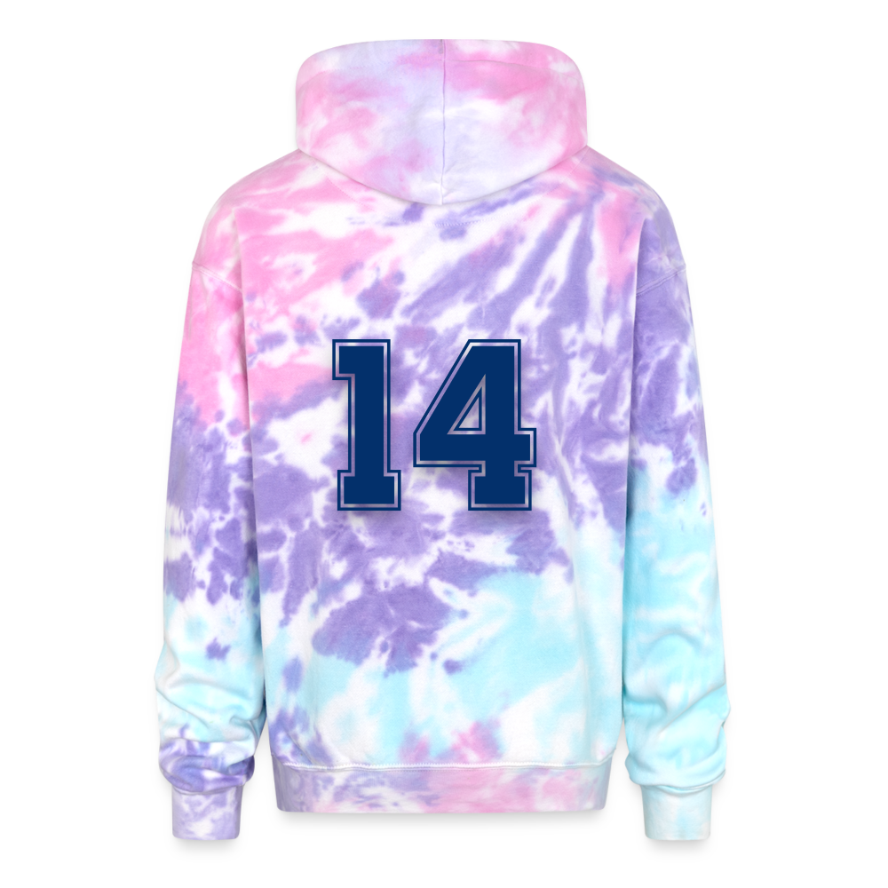 14 | Winter Warriors Tie Dye Hoodie - cotton candy