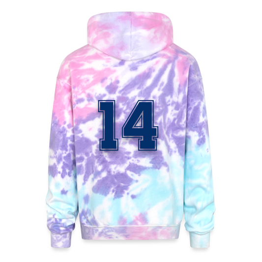 14 | Winter Warriors Tie Dye Hoodie - cotton candy