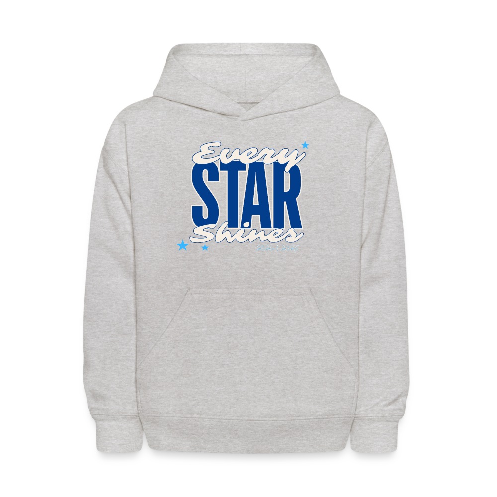 EVERY STAR SHINES Kids' Hoodie - heather gray