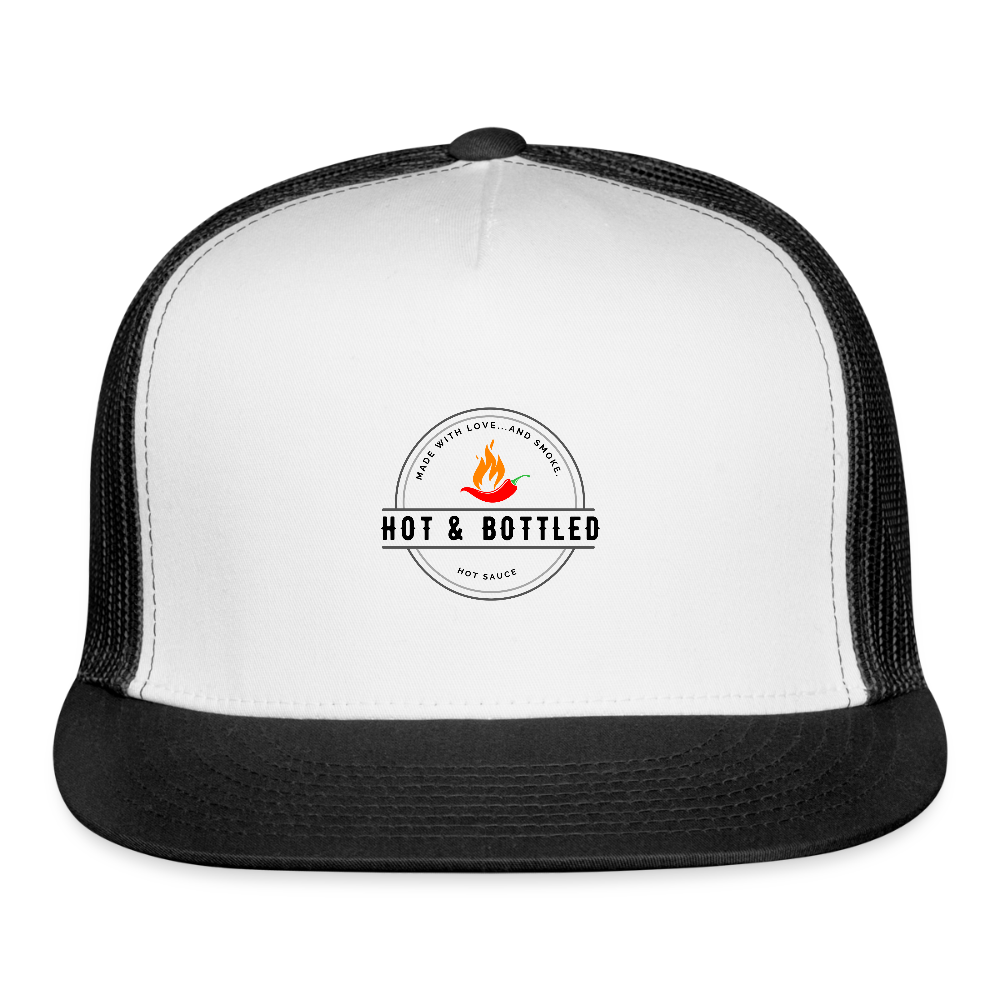 Hot & Bottled | Hat | Color Fire - white/black