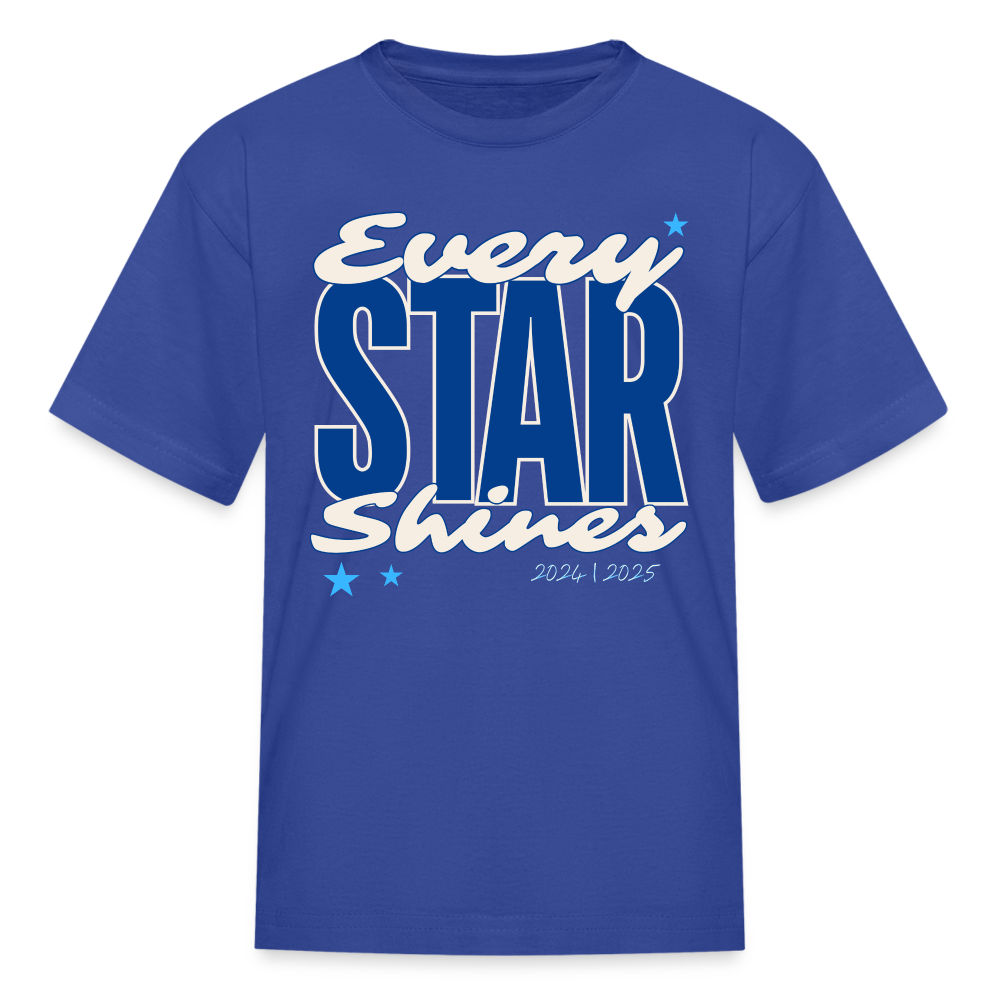 EVERY STAR SHINES Kids' T-Shirt - royal blue