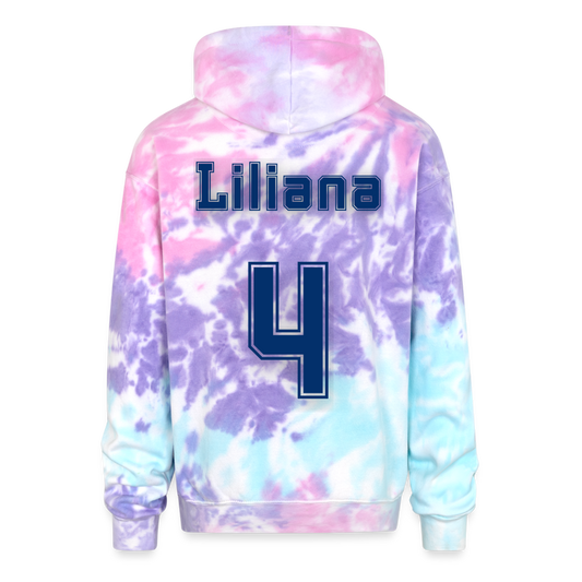 Liliana | Winter Warriors - Tie Dye Hoodie - cotton candy