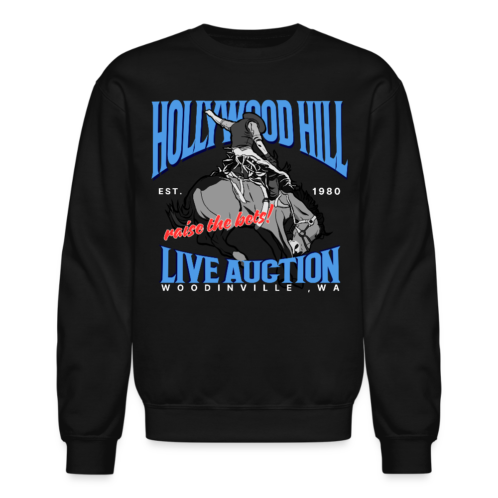 HH Live Auction Cowboy Crewneck Sweatshirt - black