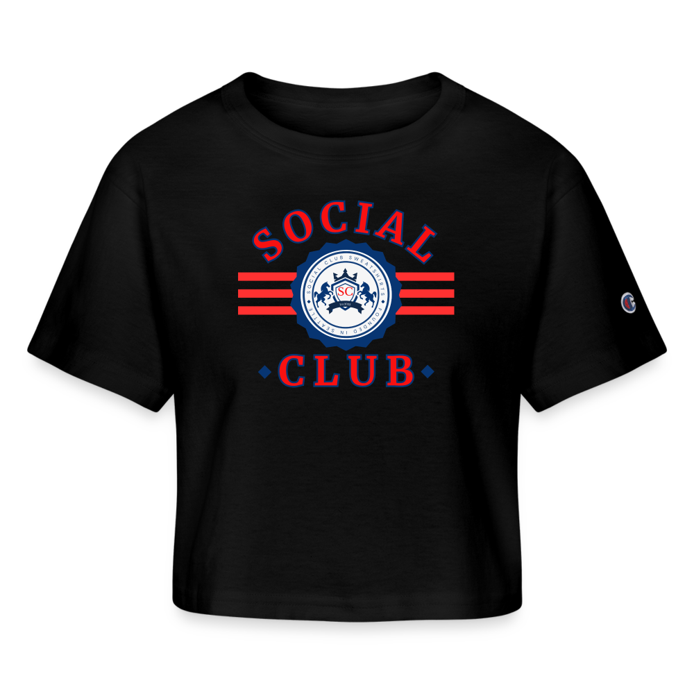 SC Champion Women’s Cropped T-Shirt - black