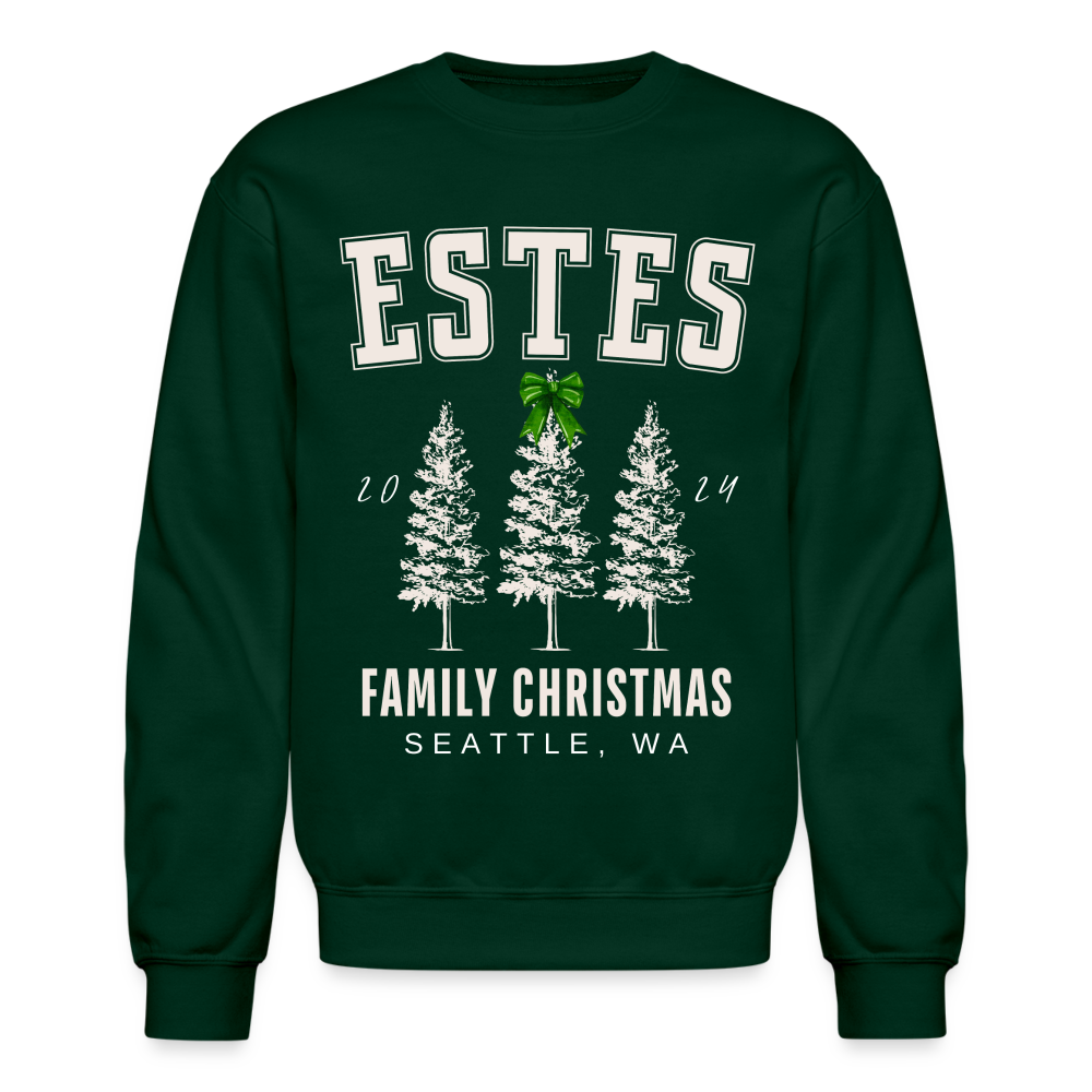 ESTES FamILY Bow Crew - forest green