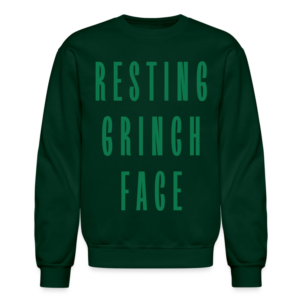 GRINCHY Crew - forest green