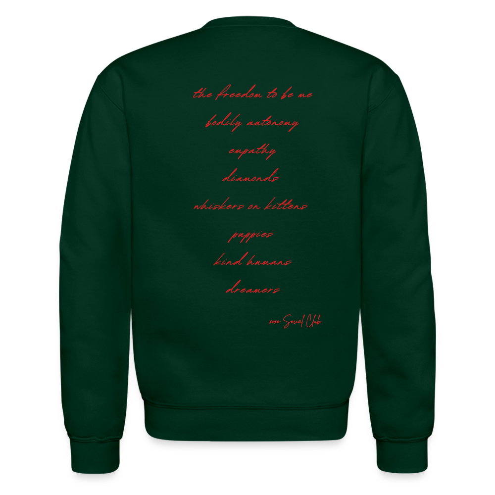 A few of my favorite things Crew - Holiday - forest green