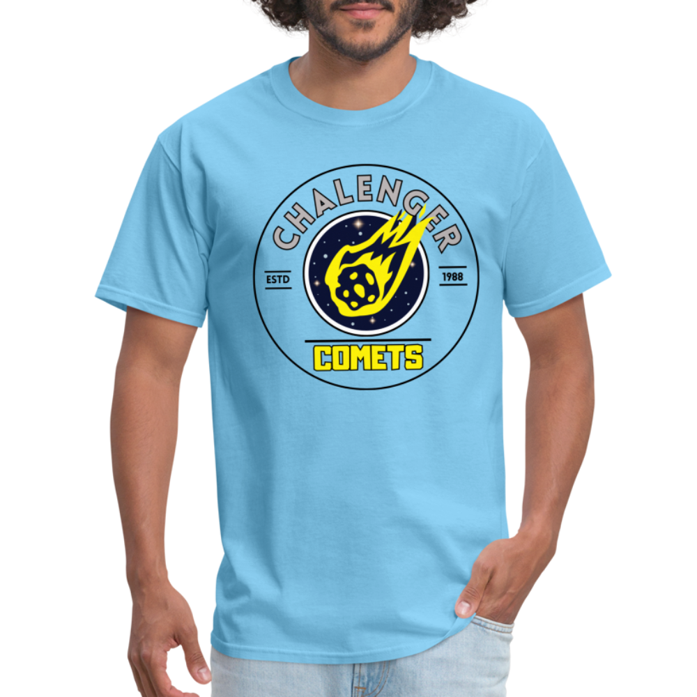 COMETS 2025 FRONT/BACK TEE - aquatic blue