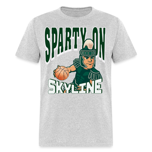 SPARTY ON Classic T-Shirt - heather gray