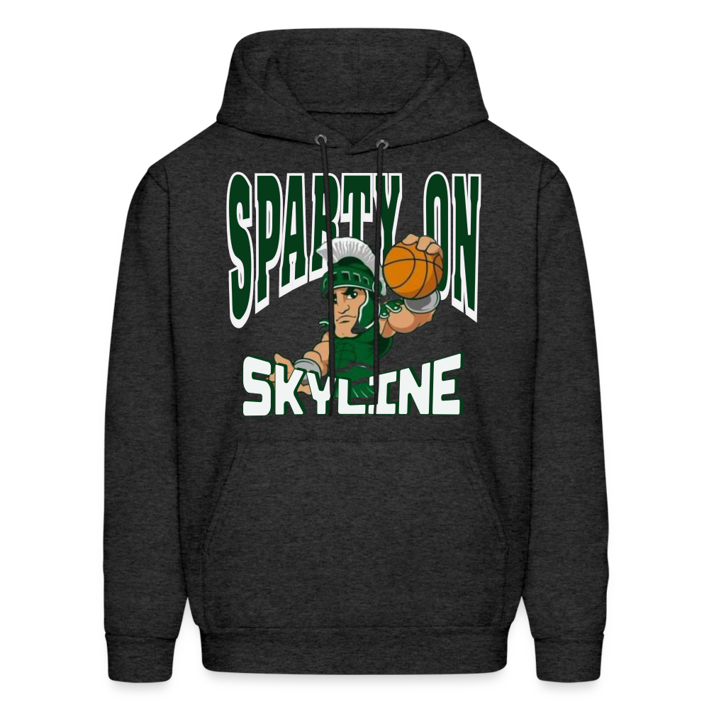 SLAM DUNK SPARTY ON Hoodie - charcoal grey