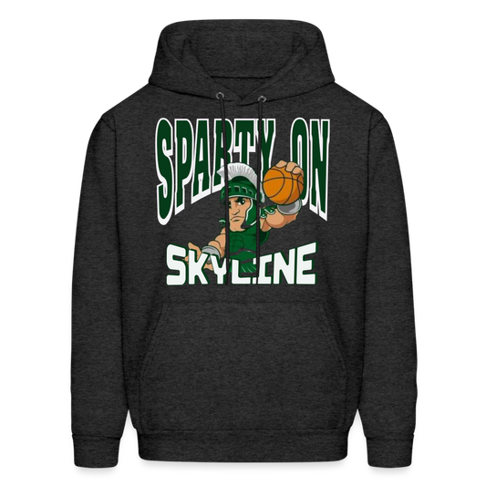 SLAM DUNK SPARTY ON Hoodie - charcoal grey