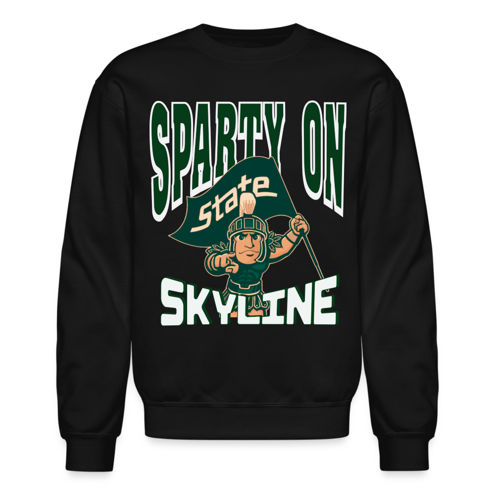 SPARTY ON STATE Crewneck - black