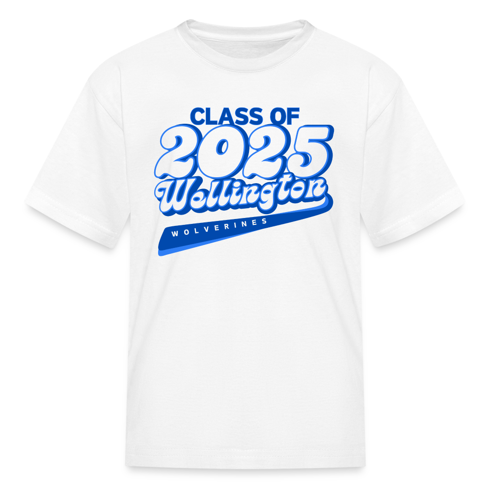 WELLINGTON CLASS OF 2025 YOUTH T-Shirt - white