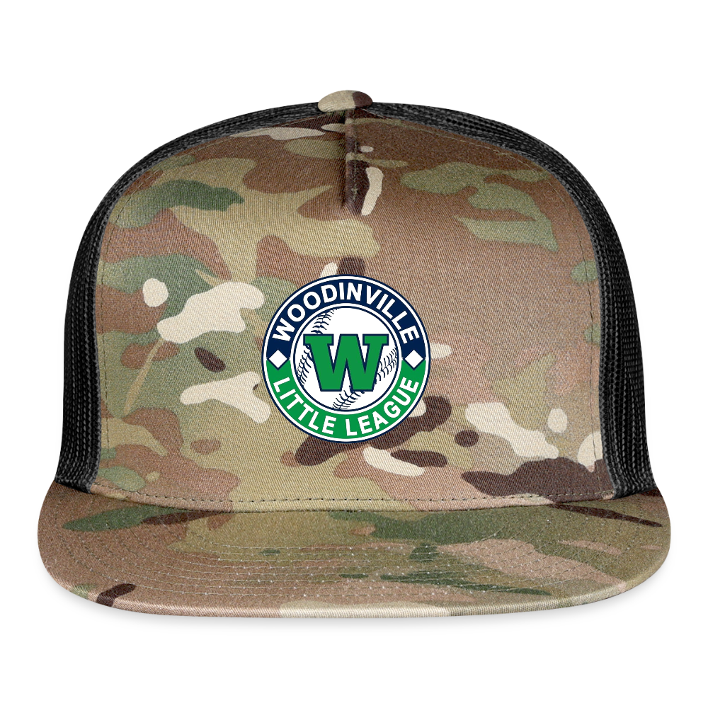 WLL Army Trucker Hat - MultiCam\black