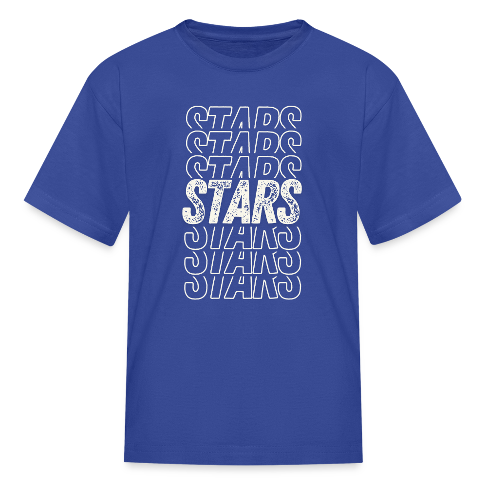 STARS REPEAT Kids' T-Shirt - royal blue