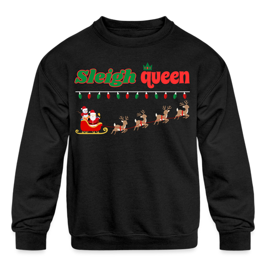 Sleigh Queen Crew - black
