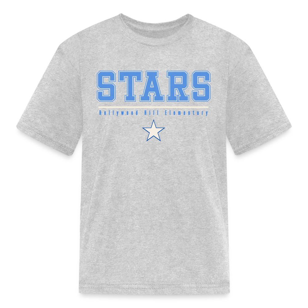 STARS UNDERLINED Kids' T-Shirt - heather gray