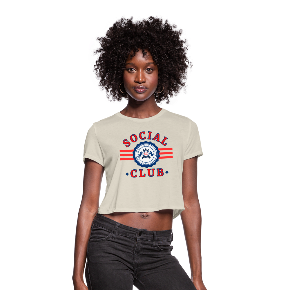 SC Women's Cropped T-Shirt - dust