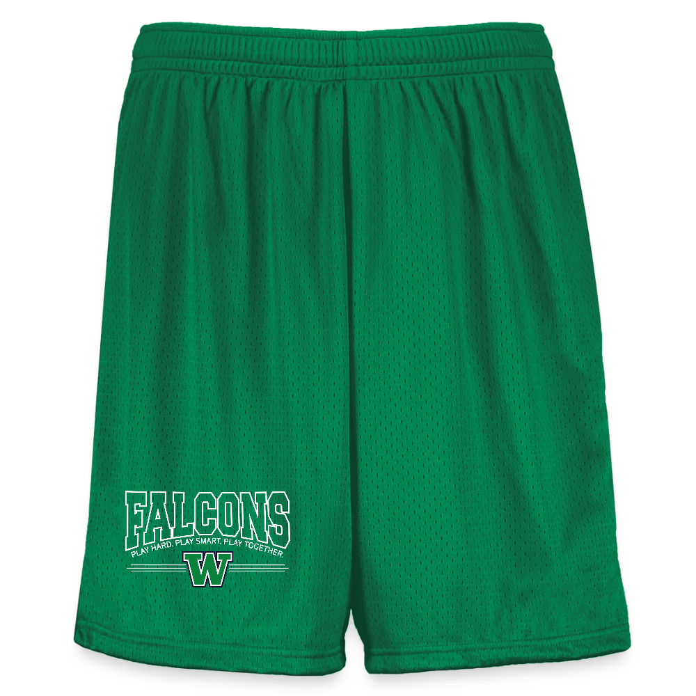 FALCON WARM UP - YOUTH Mesh Short - kelly green