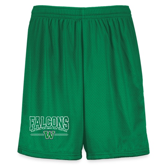 FALCON WARM UP - YOUTH Mesh Short - kelly green