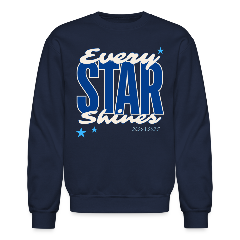 EVERY STAR SHINES Crewneck Sweatshirt - navy