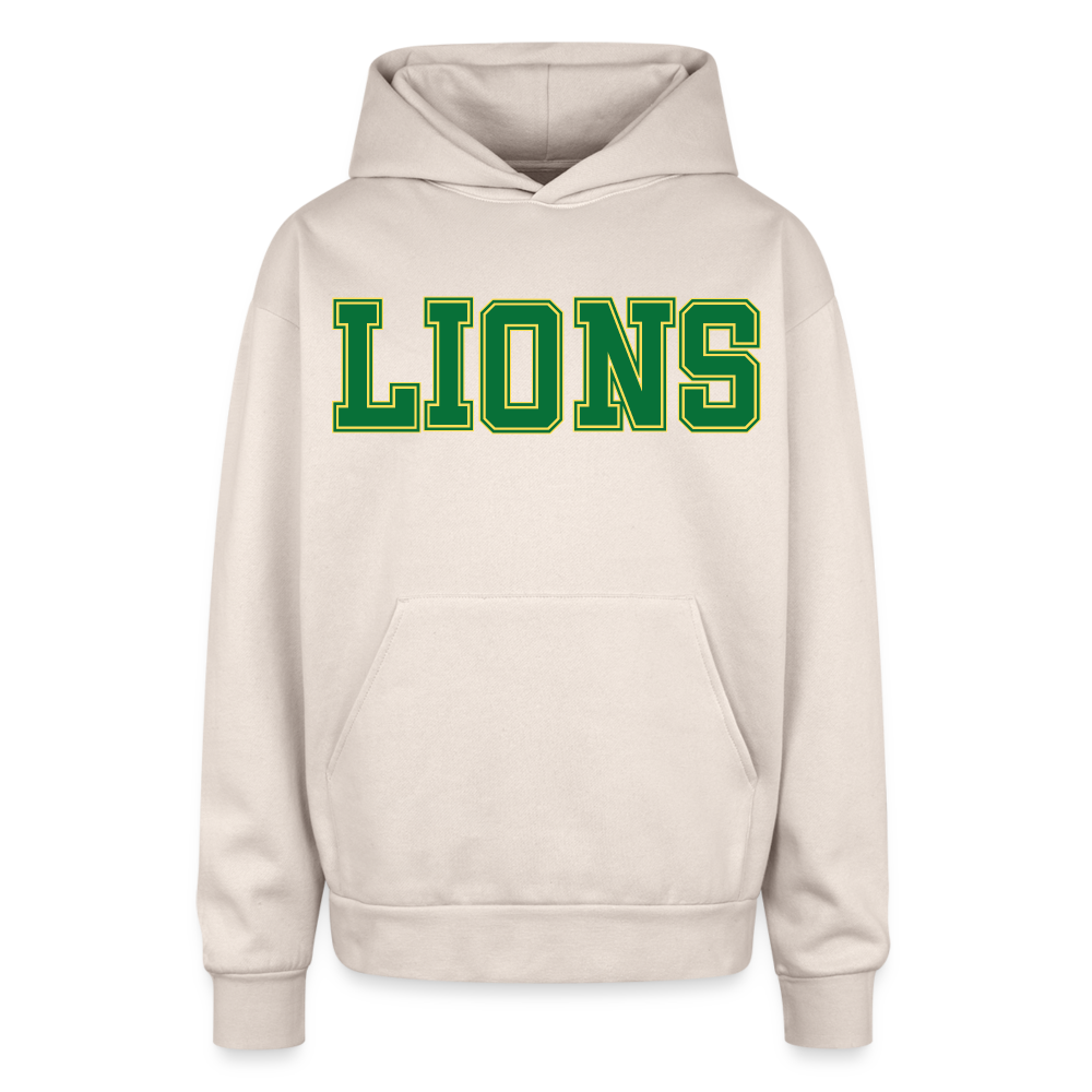 LIONS - Women's Oversized Hoodie - Sand