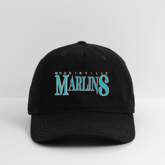 Marlins Organic Baseball Cap - black