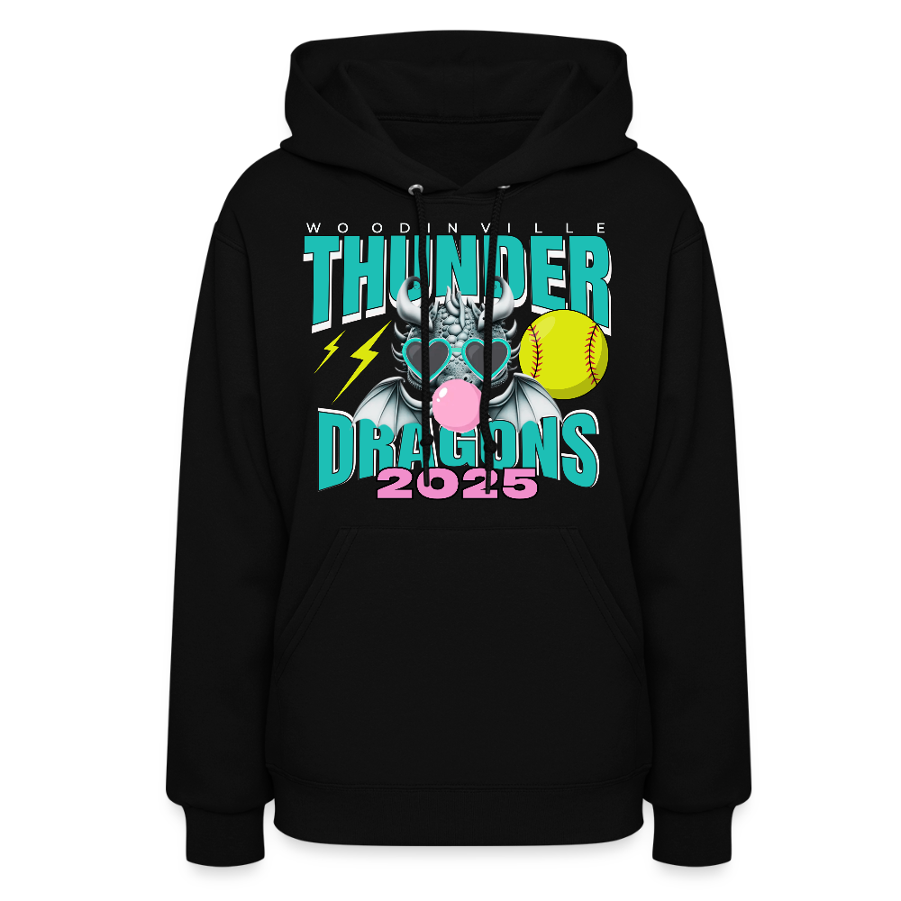 THUNDER DRAGONS (LANZER) Women's Hoodie - black