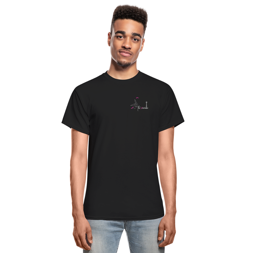 The Seattle Weekender Adult T-Shirt - black