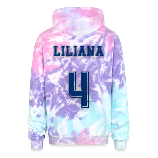 Liliana | Winter Warriors - Tie Dye Hoodie - cotton candy
