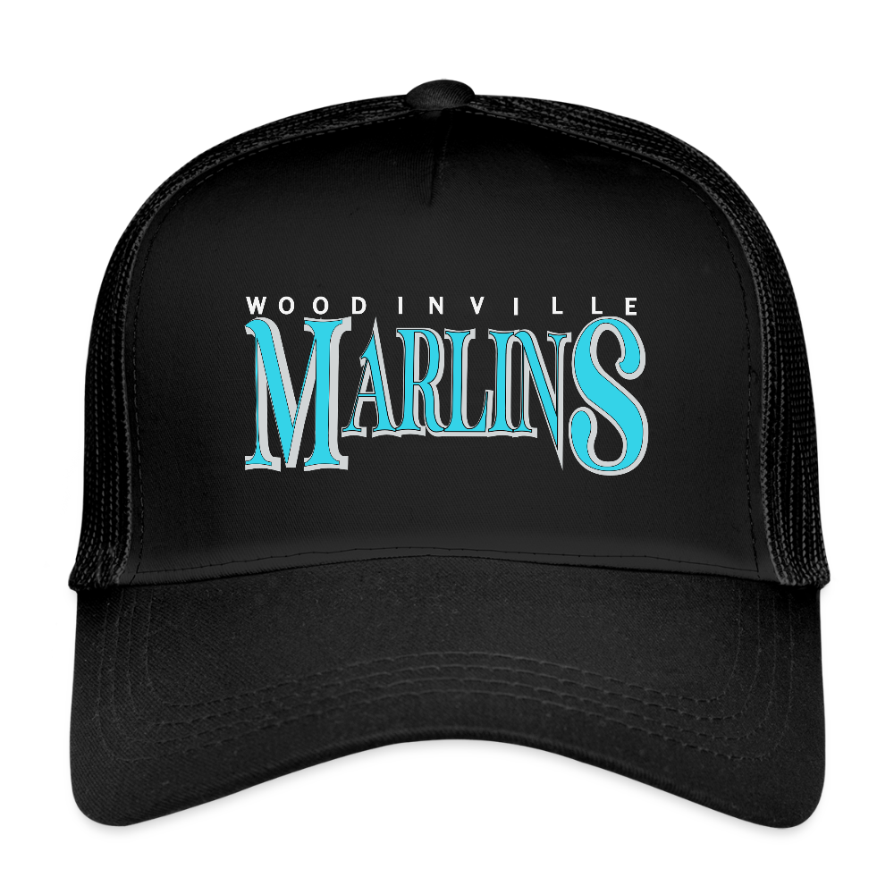 Marlins Mesh Cap - black/black