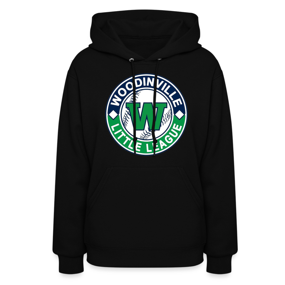 Woodinville LL Women's Hoodie - black