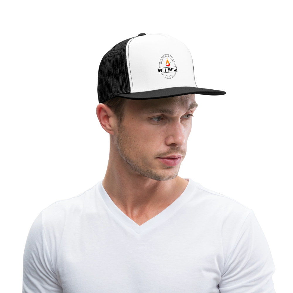 Hot & Bottled | Hat | Color Fire - white/black