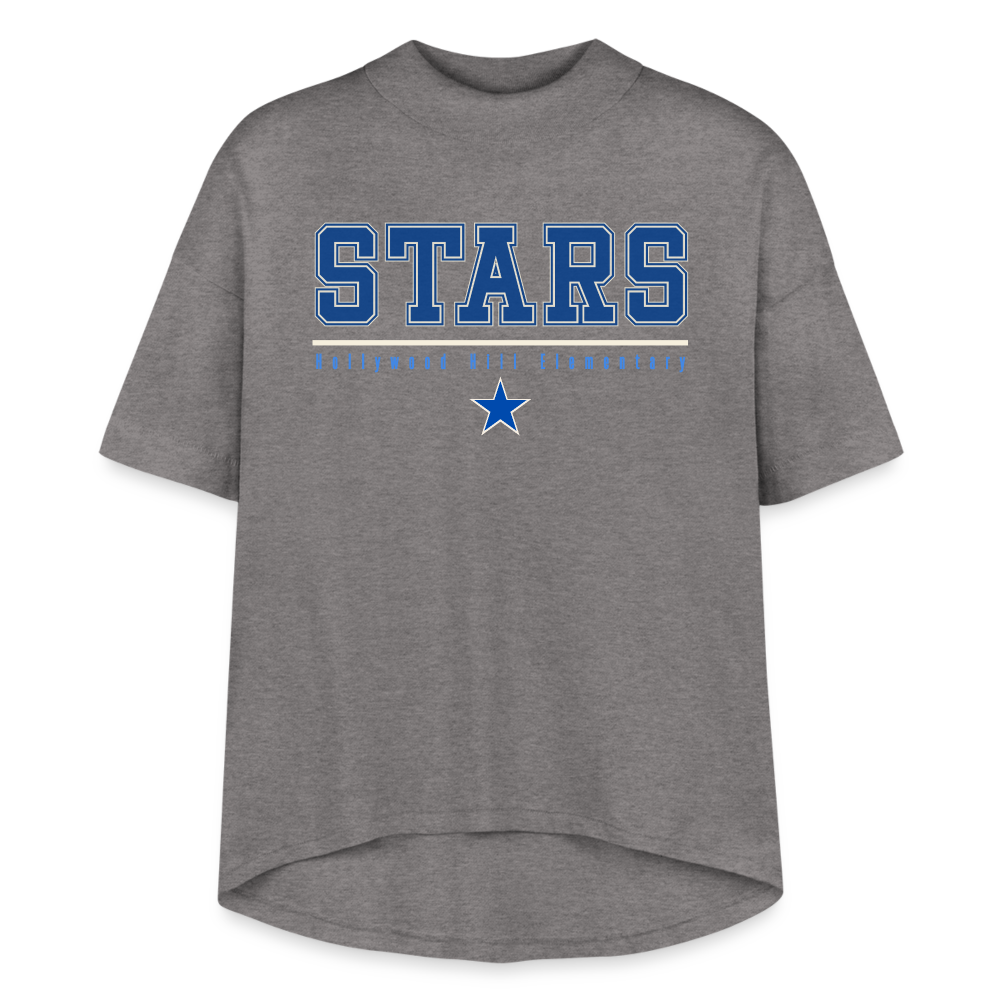 HHE Women's  Hi-Lo Tee - granite heather