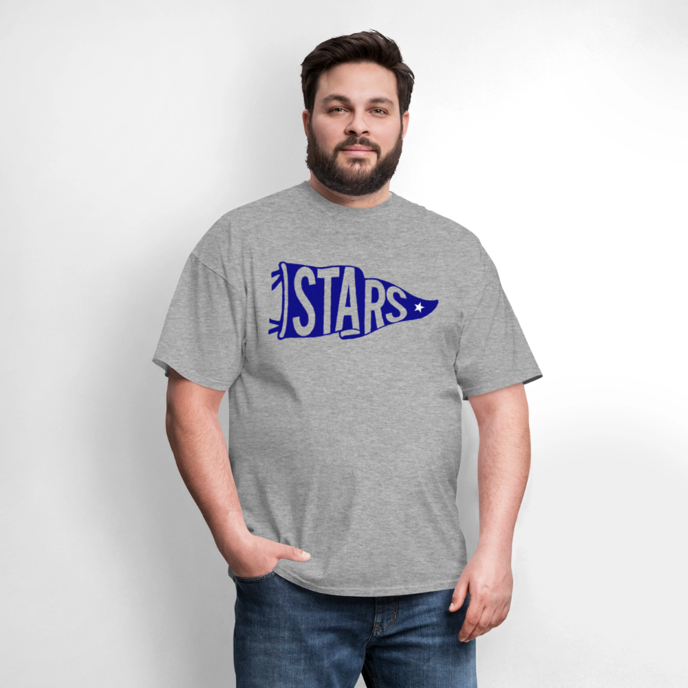 HH STARS PENNANT NAVY FONT Classic T-Shirt - heather gray