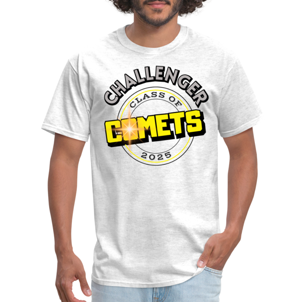 COMETS FULL LOGO 2025 - light heather gray