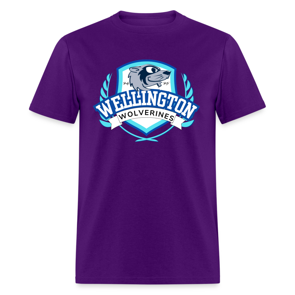 GRADE COLORS IN ADULT SIZING Classic T-Shirt - purple