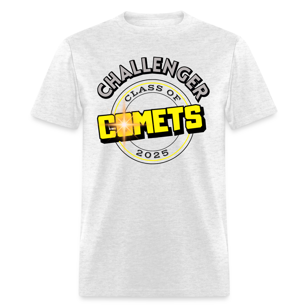 COMETS FULL LOGO 2025 - light heather gray