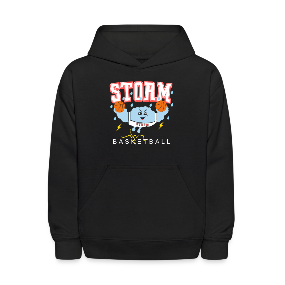 COSSEY BBALL Youth Hoodie - black