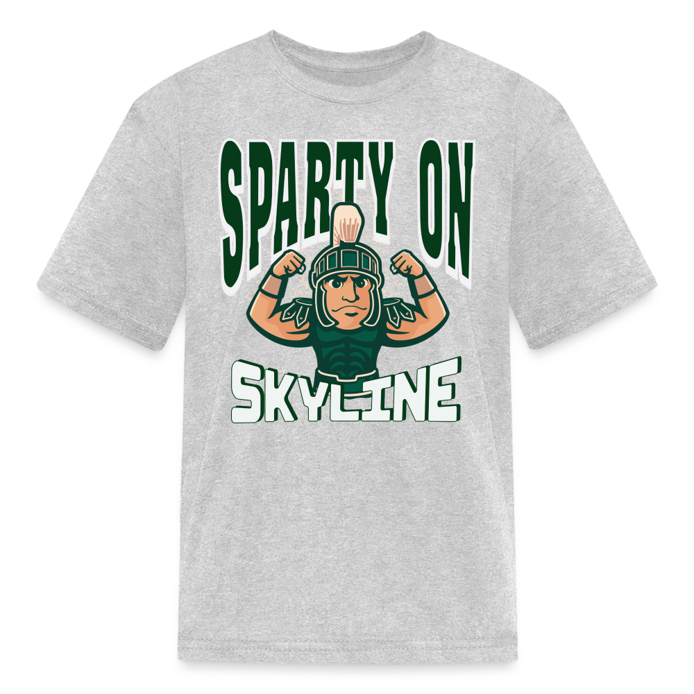 MUSCLE SPART ON Kids' T-Shirt - heather gray