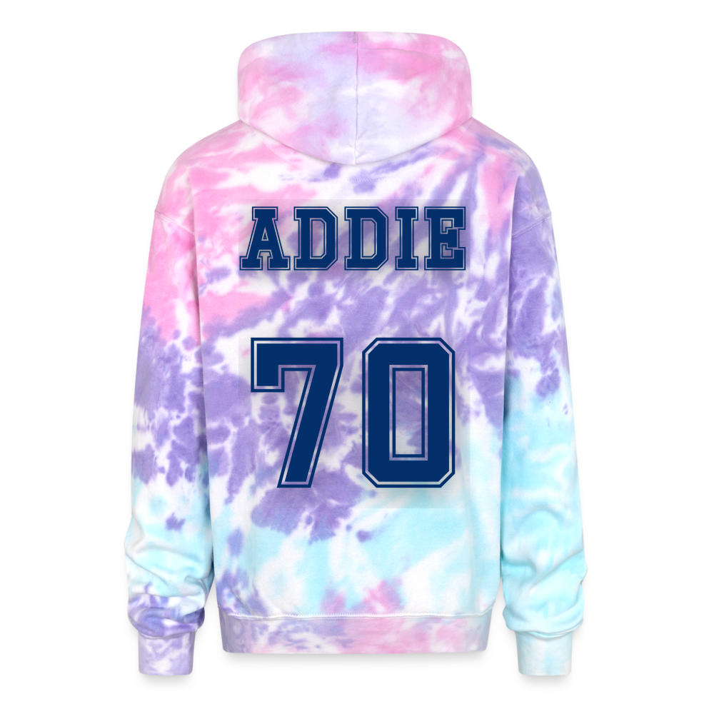 ADDIE | Winter Warriors - Tie Dye Hoodie - cotton candy