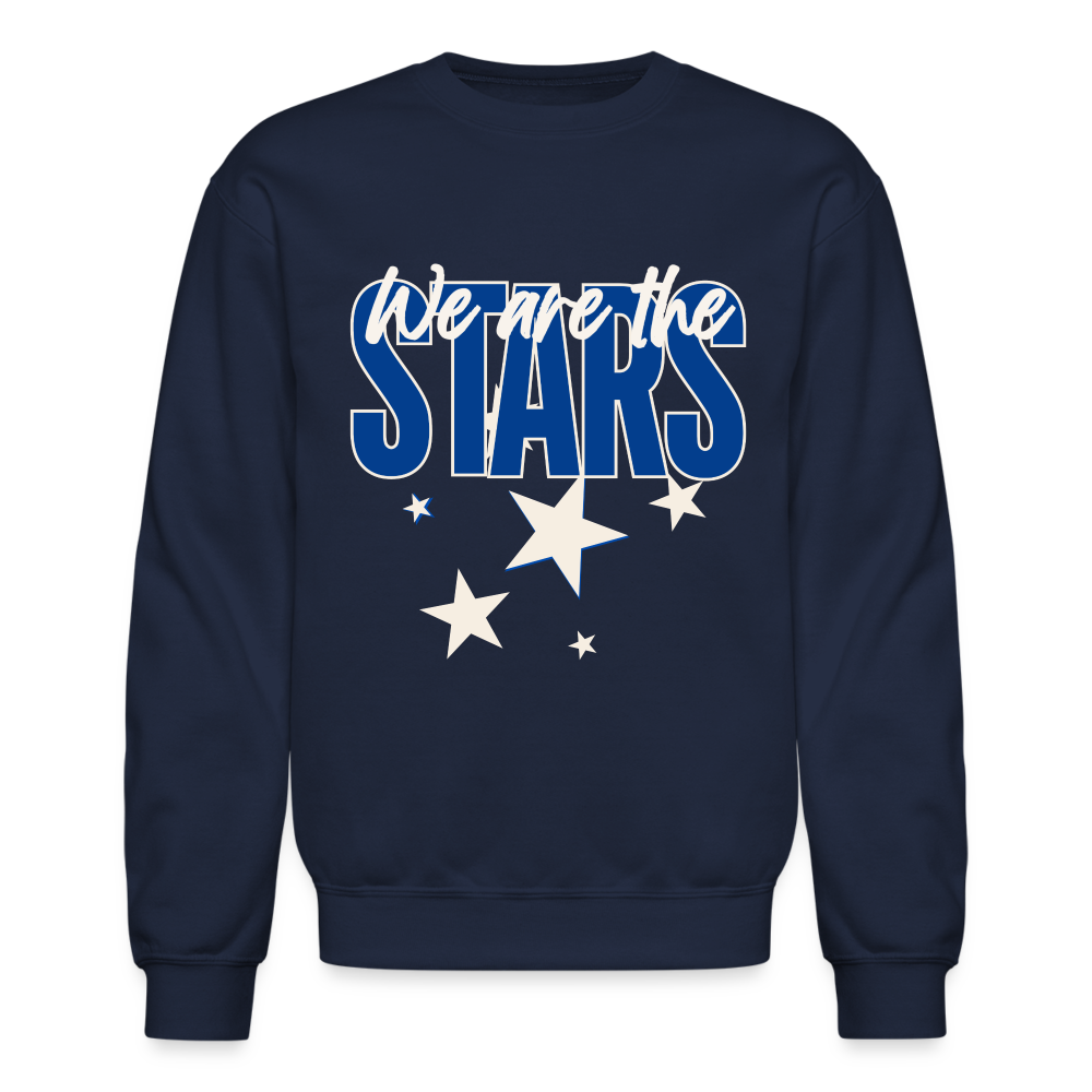 WE ARE THE STARS Crewneck Sweatshirt - navy