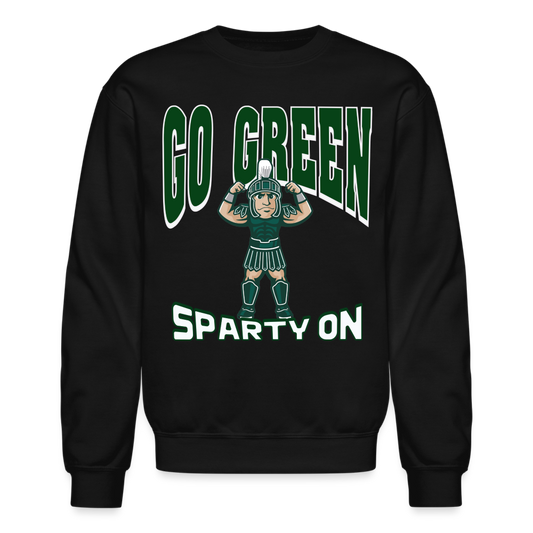Sparty Basic Crewneck Sweatshirt - black