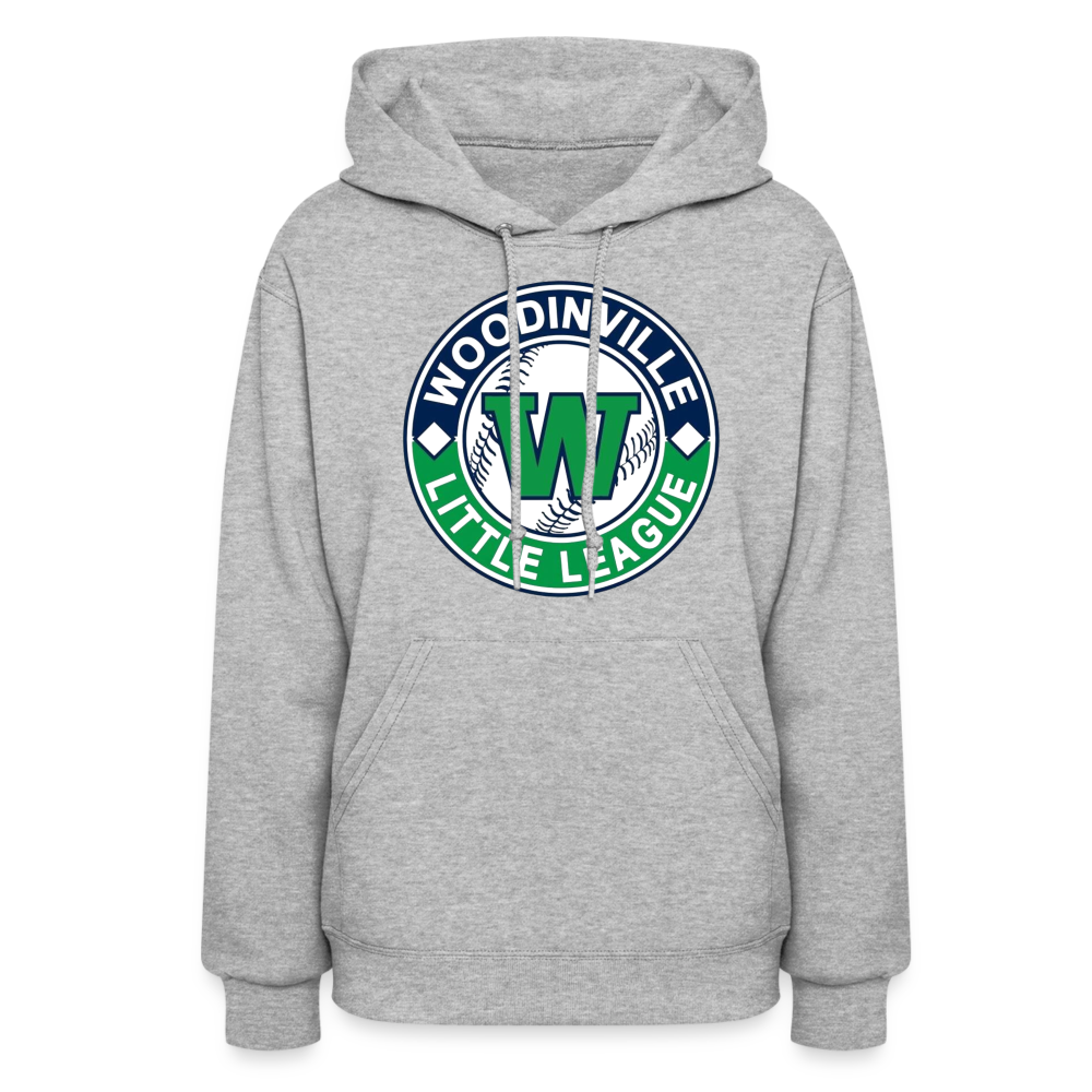 Woodinville LL Women's Hoodie - heather gray