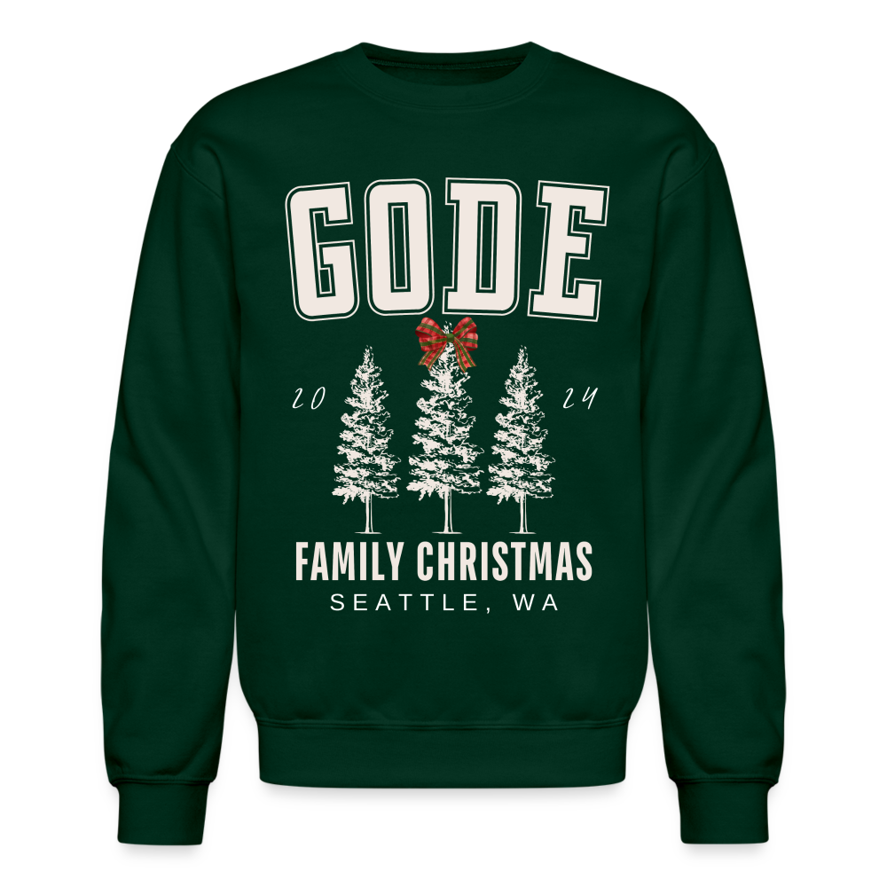 Gode Family Bow Crew - forest green