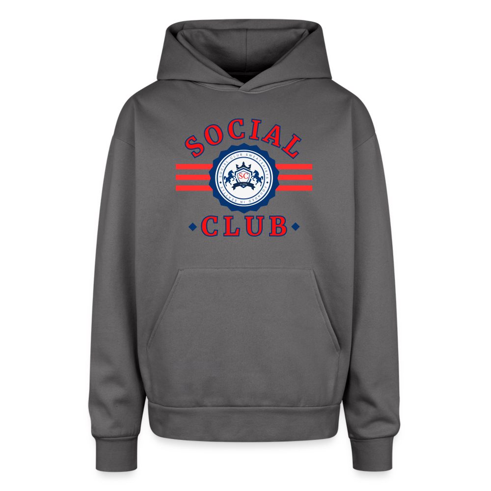 Prep SC Oversized Hooded - graphite gray