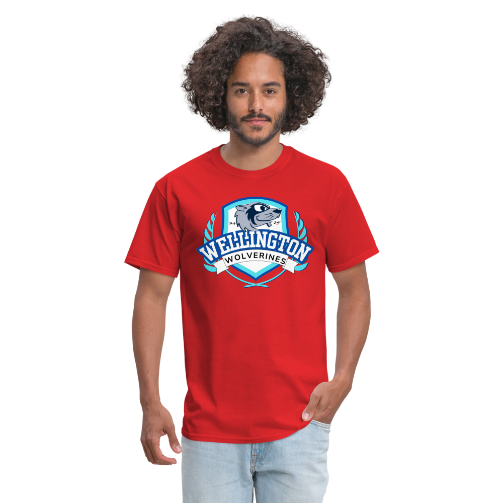 GRADE COLORS IN ADULT SIZING Classic T-Shirt - red