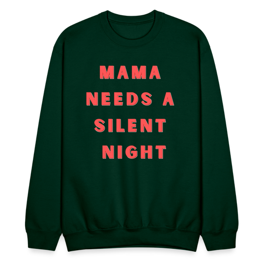 MAMA NEEDS Crew - Holiday - forest green