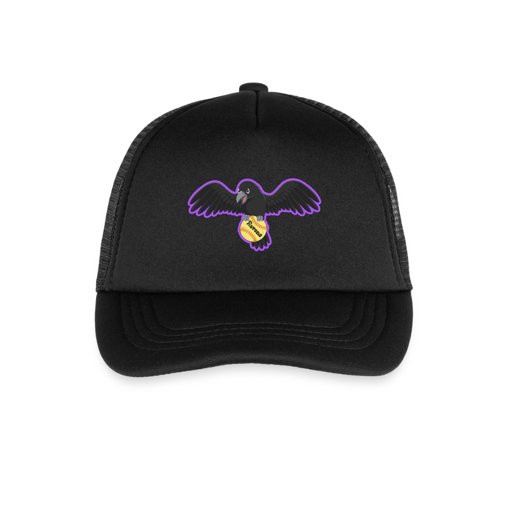 Ravens | Kid's Trucker Cap - black