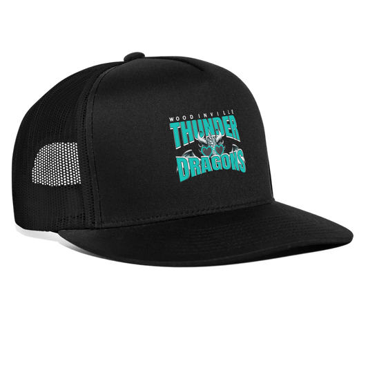 TD Mesh Snapback Hat - black/black
